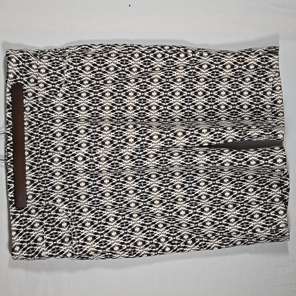 Ruby Rd. Pants - Ruby Rd.  Brown & White Stretch Bermuda Shorts Size 16